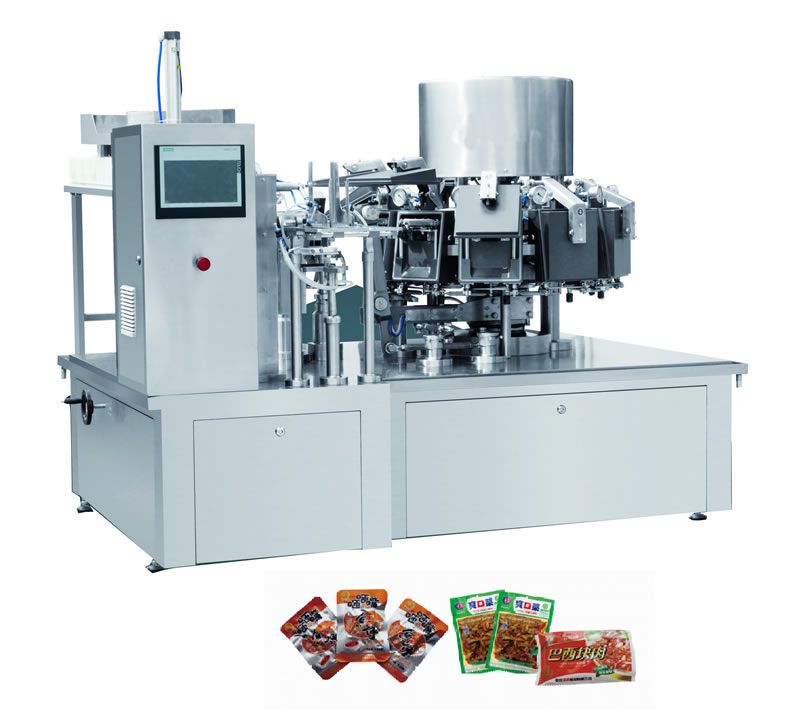 MSZK8-130給袋式旋轉(zhuǎn)真空包裝機(jī)