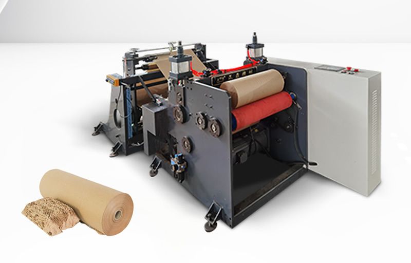 YD-500  蜂窩紙滾切收卷機