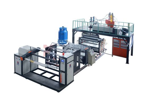 2層氣泡膜機 –雙螺桿擠出