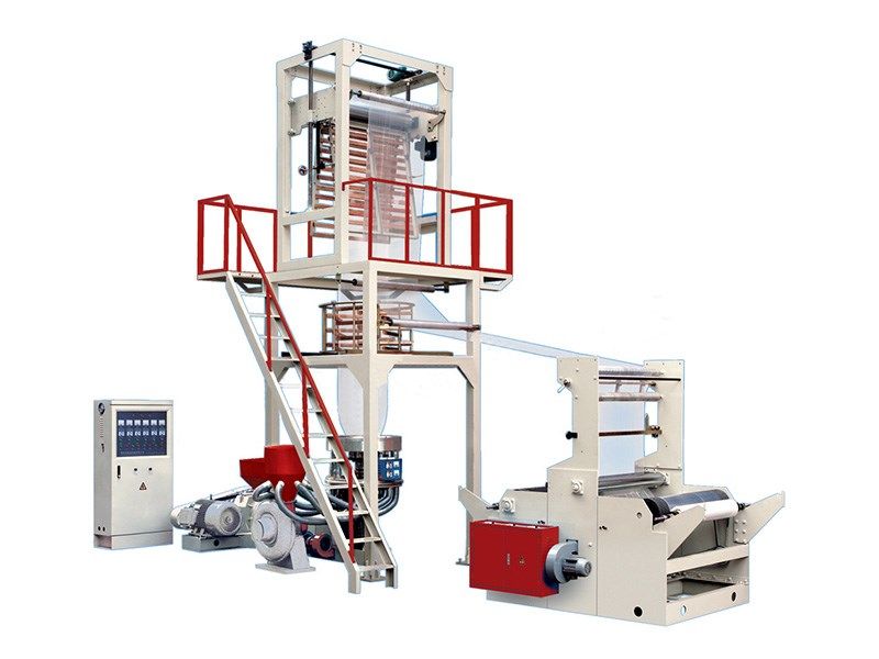 單層旋轉雙收吹膜機