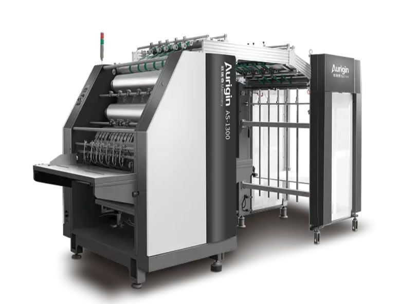 AS-1300 回轉(zhuǎn)式液壓卡紙裱合機(jī)