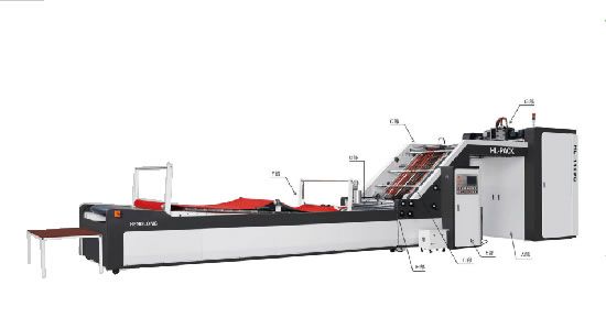 HL-A-Ⅲ型全伺服電腦高速裱紙機