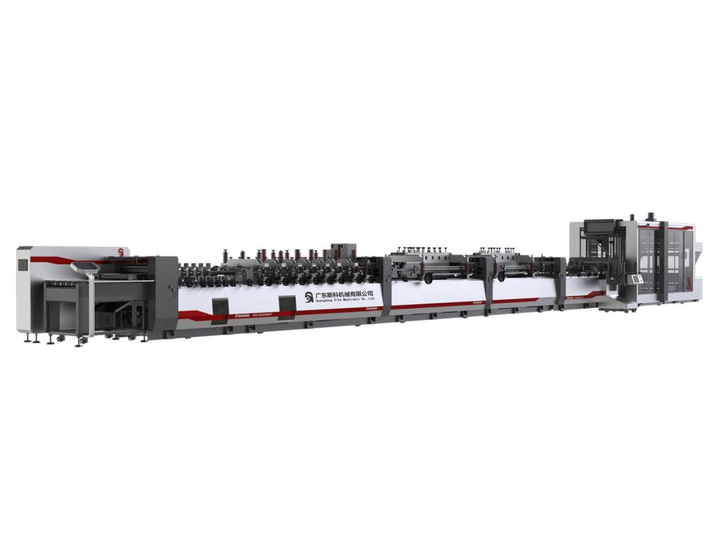 全自動高速三邊封雙自立雙拉鏈多功能制袋機