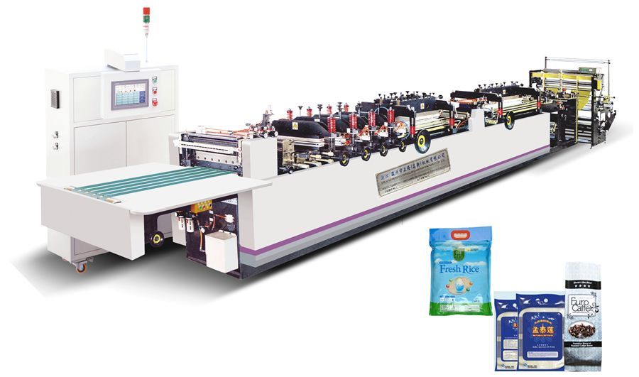 GX-ZUC高速中封、四邊封制袋機