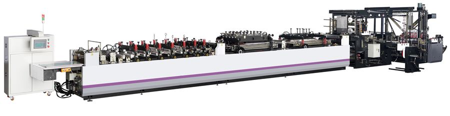 GX-ZUE 高速（四伺服）三邊封、雙自立、雙拉鏈制袋機(jī)