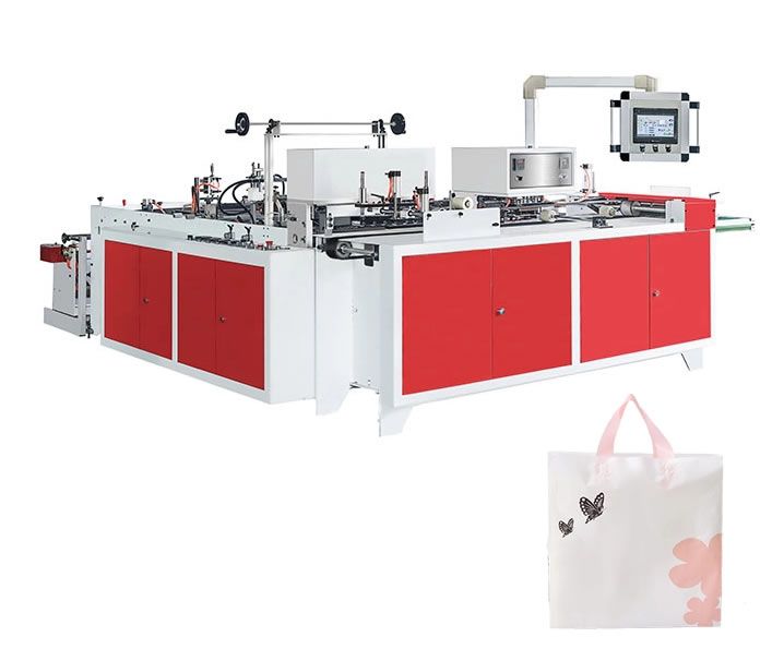 新款塑料底封燙把服裝袋生產設備