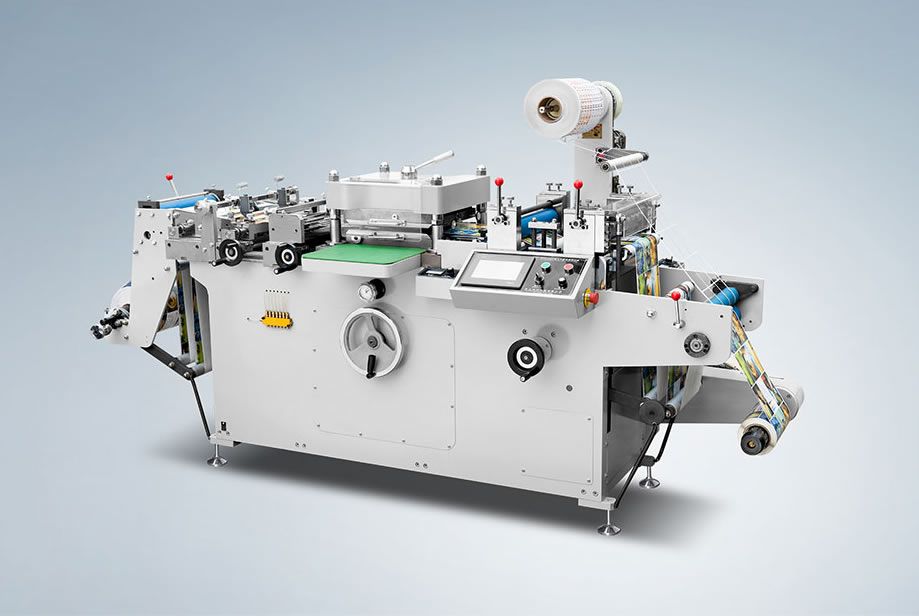 自動不干膠商標模切機WQM-320G/420