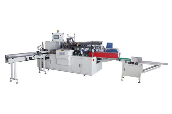  JX-100G全自動面巾/棉柔巾入盒封盒機