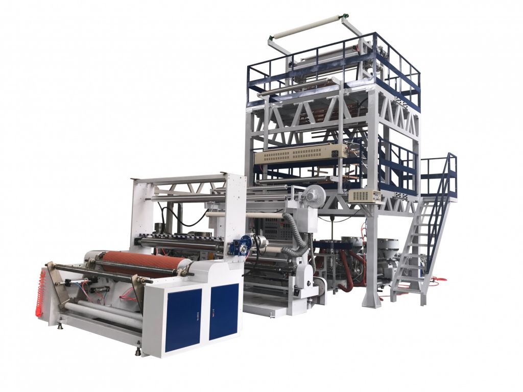 雙層共擠HDPE 生產(chǎn)線