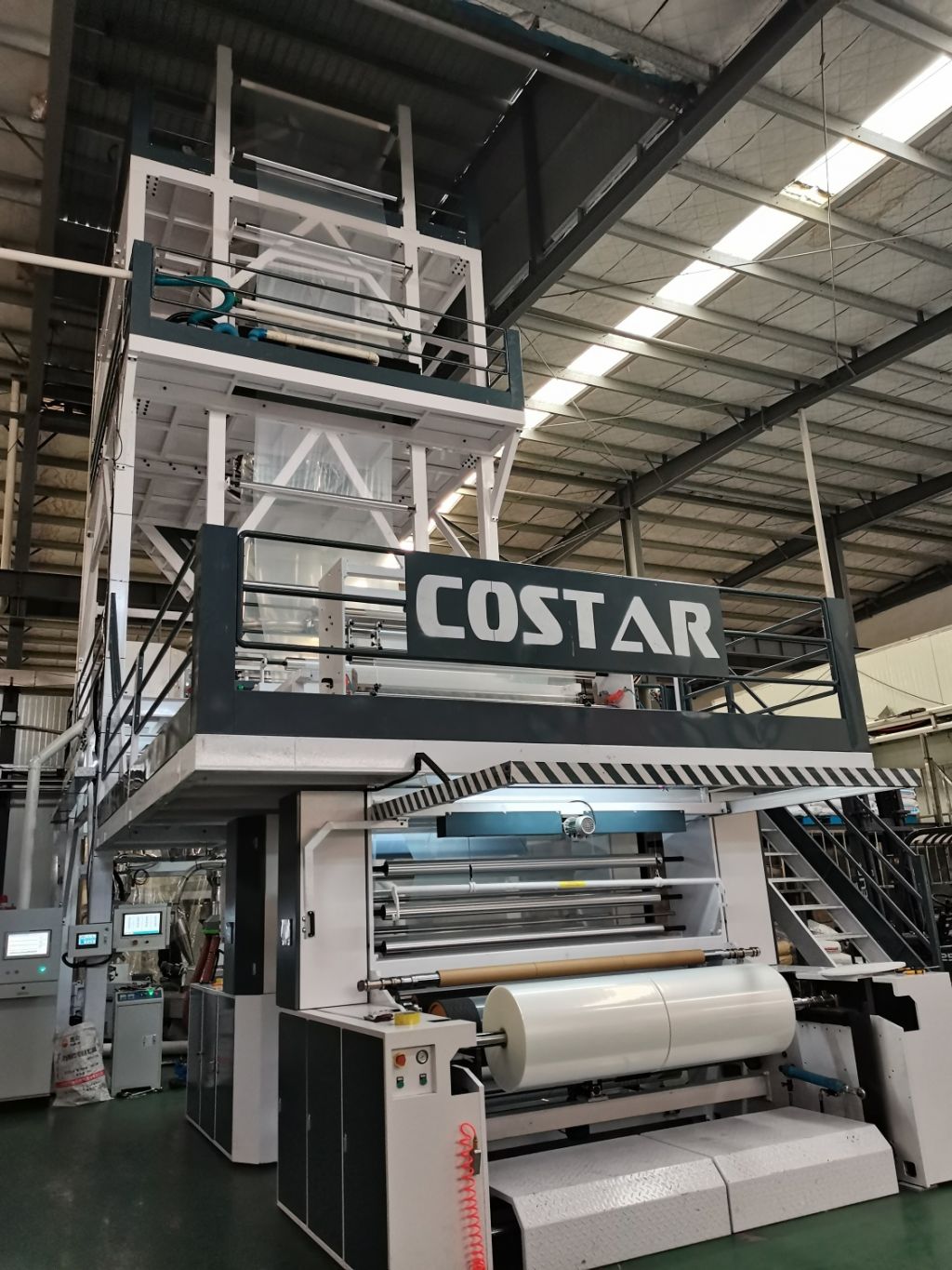 五層共擠非阻隔吹膜機