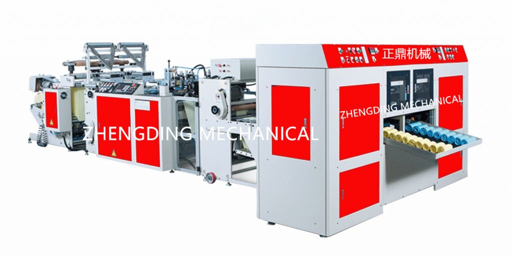 ZDLJ-400X2型全自動垃圾袋制袋機（無芯自動換卷）