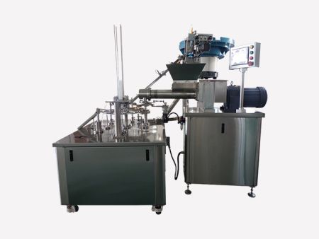 自動灌裝蓋蓋機