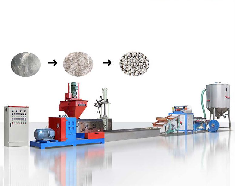 粉碎料單階高產(chǎn)造粒機組
