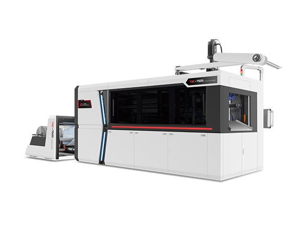 TQC-750S全自動塑料杯熱成型機