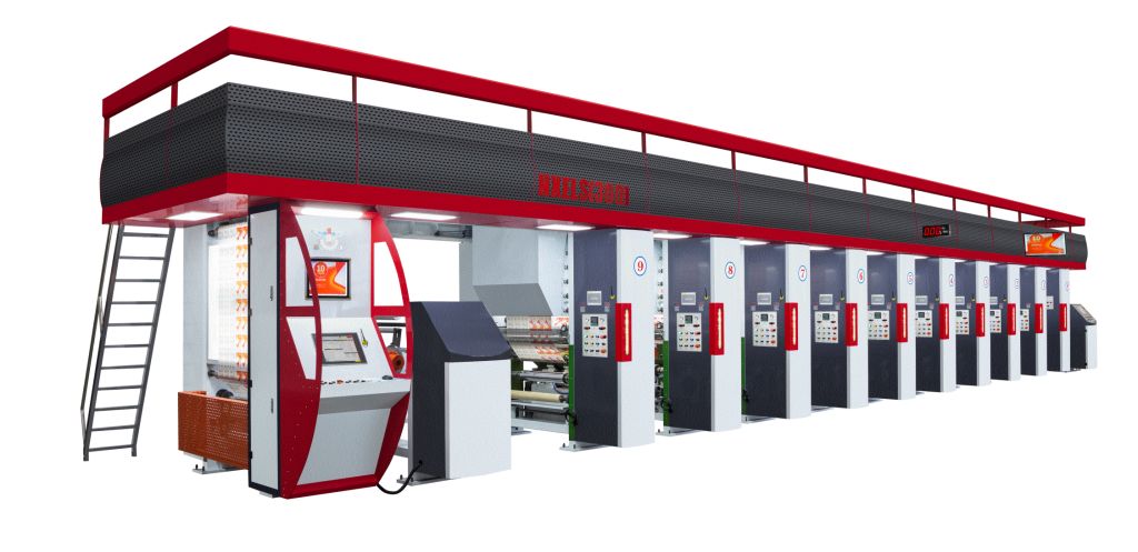 HXELS300電子軸高速印刷機