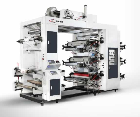 六色中速層疊式柔版印刷機(jī)