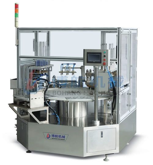 BHB-350B 轉盤式半自動紙塑包裝機