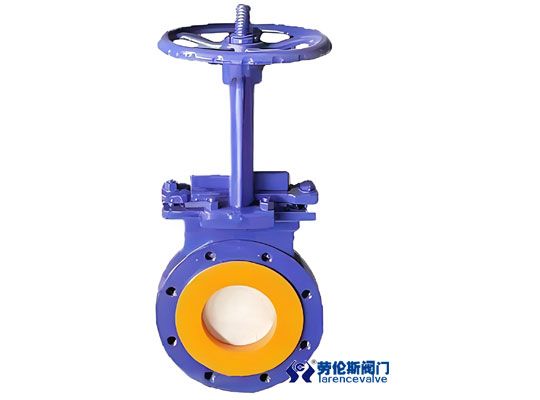 手動聚氨酯刀閘閥PZ73PU勞倫斯閥門質量三包